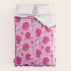 Strawberry squid Duvet Cover Gallery Image 6
