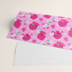 Strawberry squid Wrapping Paper Gallery Image 2