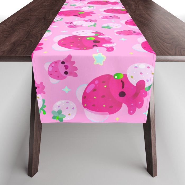Strawberry squid Table Runner Gallery Image 1
