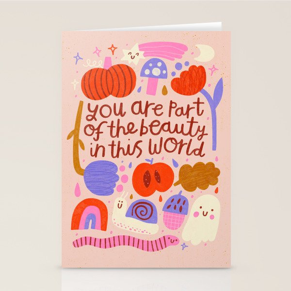 Forest Friends Quote Stationery Card Gallery Image 2