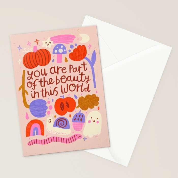 Forest Friends Quote Stationery Card Gallery Image 2