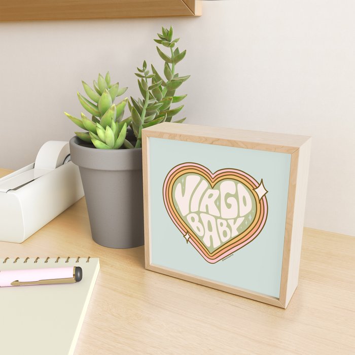 Virgo Baby Mini Art Print Gallery Image 2