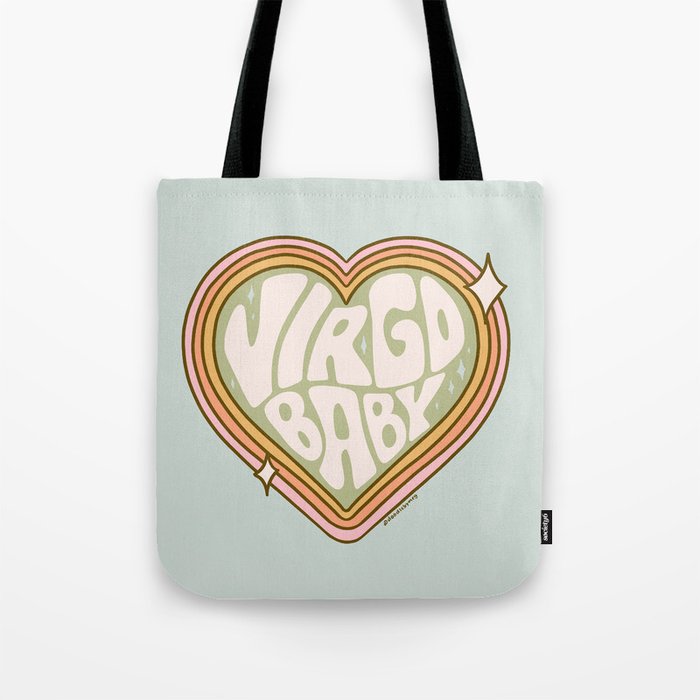 Virgo Baby Tote Bag Gallery Image 1