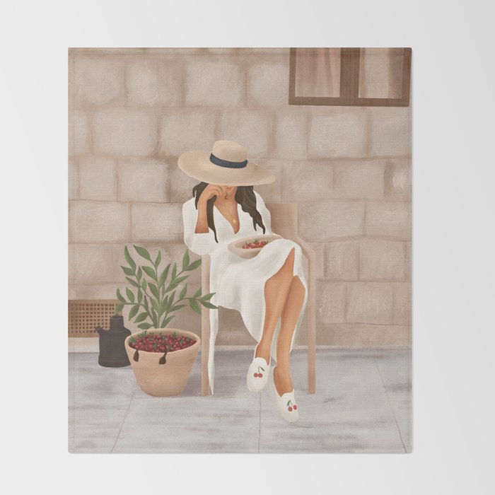 Sunday Morning Throw Blanket Gallery Image 2