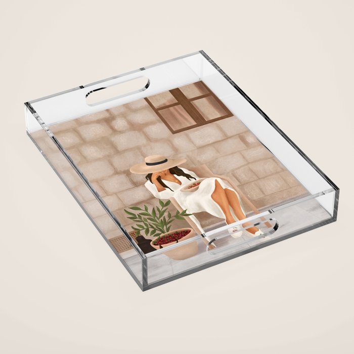 Sunday Morning Acrylic Tray Gallery Image 1