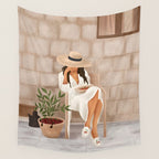 Sunday Morning Wall Tapestry Gallery Image 4