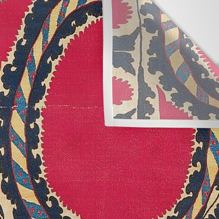 Tashkent Uzbekistan Central Asian Suzani Embroidery Print Wall Tapestry Gallery Image 3
