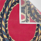 Tashkent Uzbekistan Central Asian Suzani Embroidery Print Wall Tapestry Gallery Image 3
