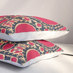 Tashkent Uzbekistan Central Asian Suzani Embroidery Print Pillow Sham Gallery Image 3
