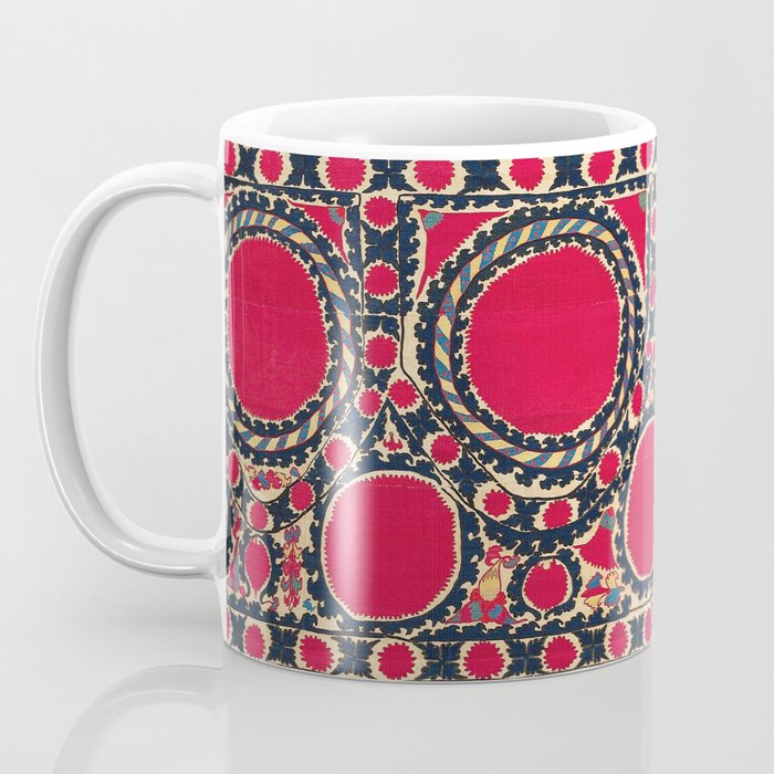 Tashkent Uzbekistan Central Asian Suzani Embroidery Print Coffee Mug Gallery Image 3