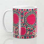 Tashkent Uzbekistan Central Asian Suzani Embroidery Print Coffee Mug Gallery Image 3