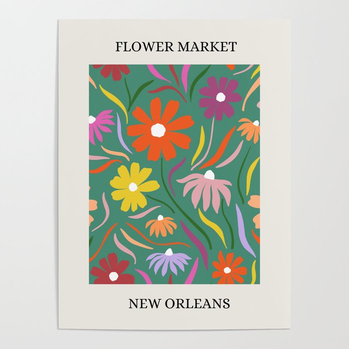 Flower Market, New Orleans Poster Gallery Image 4