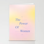 The Power Of Women Stationery Card Gallery Image 2