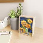 Van Gogh, Five Sunflowers 1888 Artwork Reproduction, Posters, Tshirts, Prints, Bags, Men, Women, Kid Mini Art Print Gallery Image 2