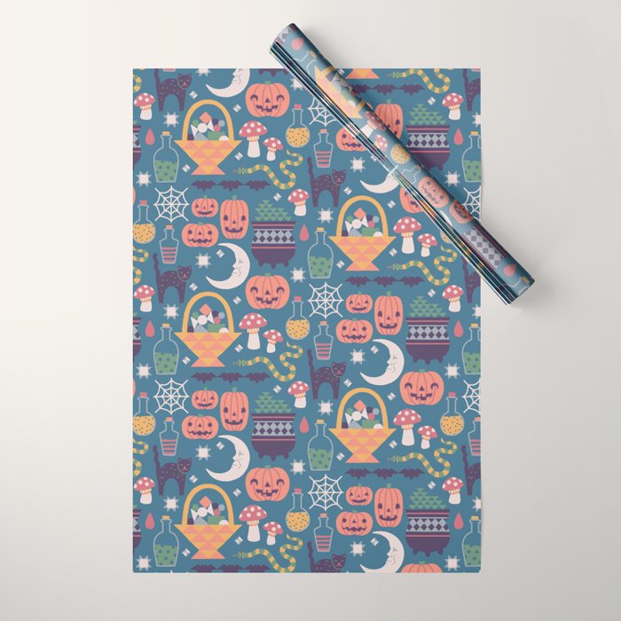 Quaint and Creepy Wrapping Paper Gallery Image 1