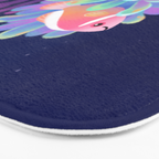 Pink skunk clownfish Bath Mat Gallery Image 3