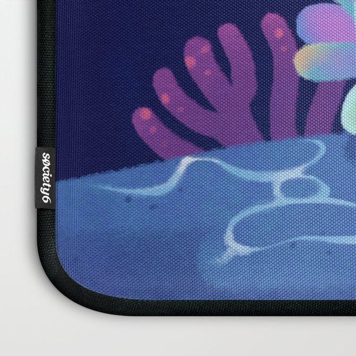 Pink skunk clownfish Laptop Sleeve Gallery Image 3