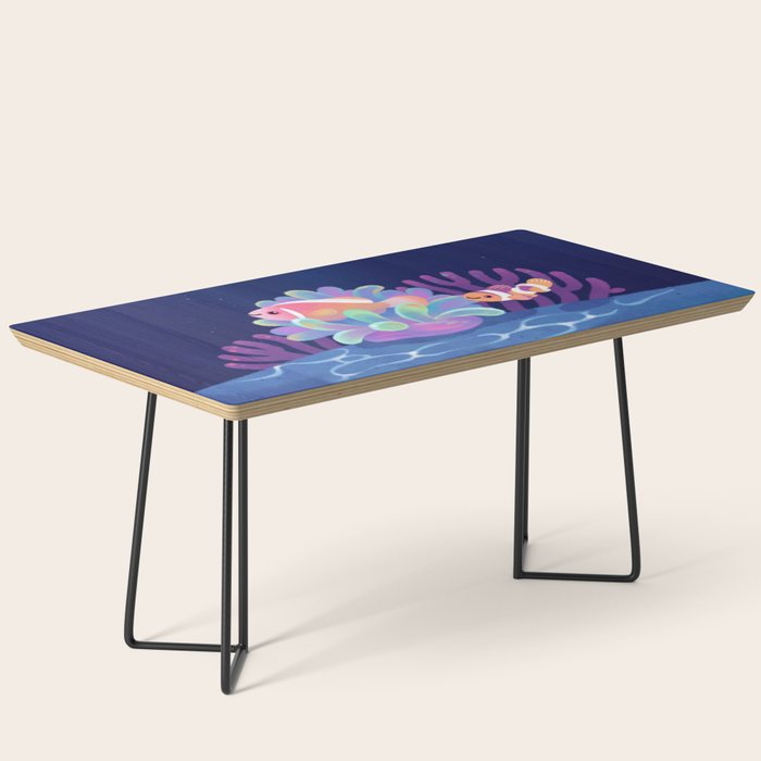 Pink skunk clownfish Coffee Table Gallery Image 1