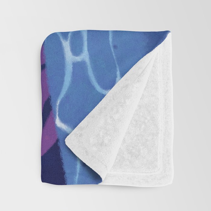 Pink skunk clownfish Throw Blanket Gallery Image 3