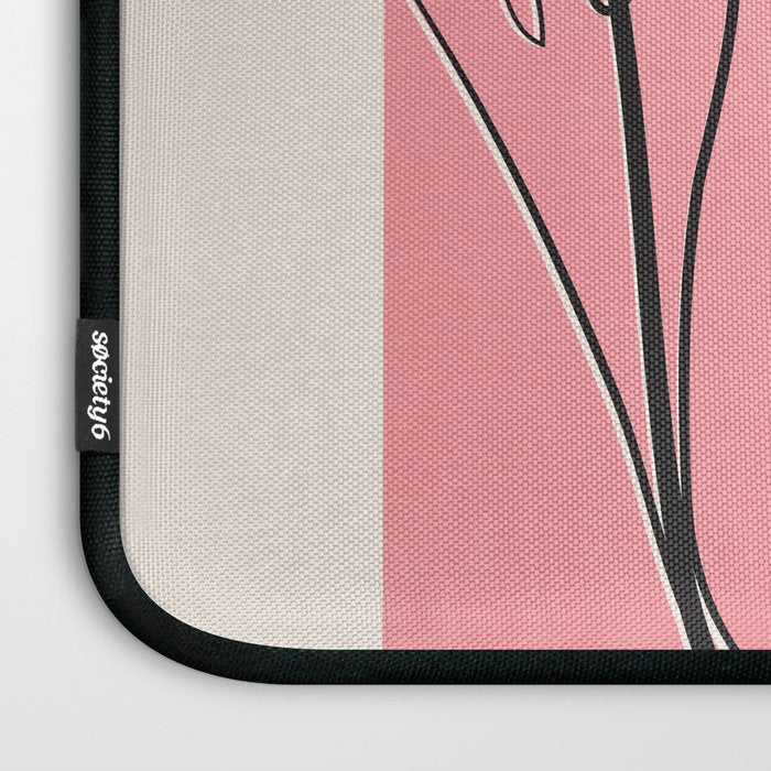 Abstract Face Line Art 02 Laptop Sleeve Gallery Image 3