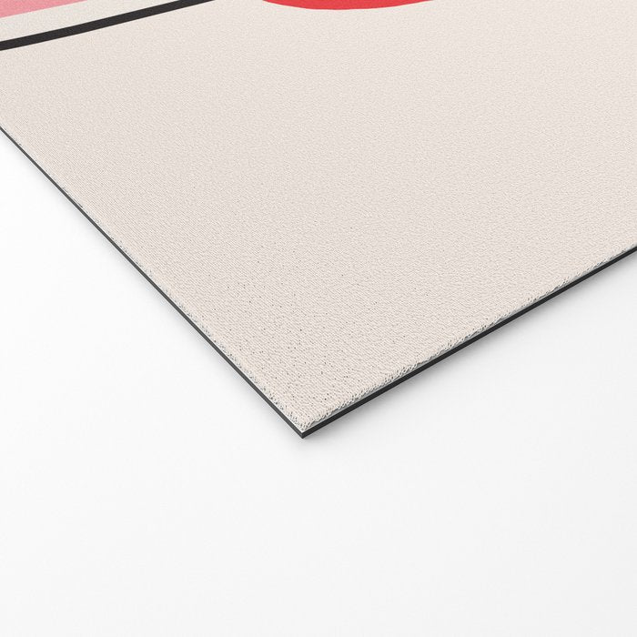 Abstract Face Line Art 02 Welcome Mat Gallery Image 2