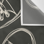 Retro Sneakers Drawing 4 Wall Tapestry Gallery Image 3