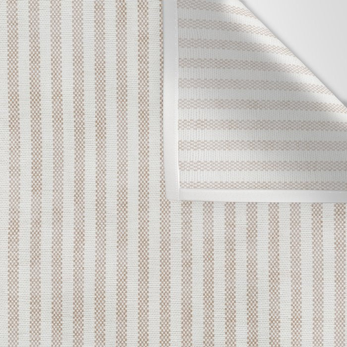  AEGEAN WIDE TICKING STRIPE JUTE Wall Tapestry Gallery Image 3