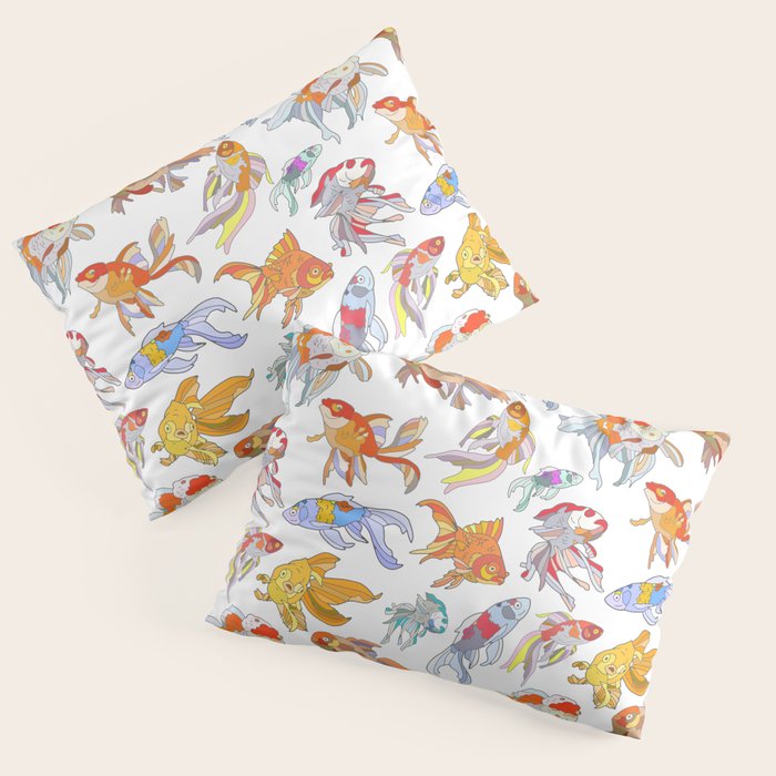 FISH FISH FISH Pillow Sham Gallery Image 3