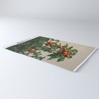 Japandi Wall Art Tomato Girl Summer Japanese Art Botanical Wall Art Sage Green Poster Maximalist Art Rug Gallery Image 3