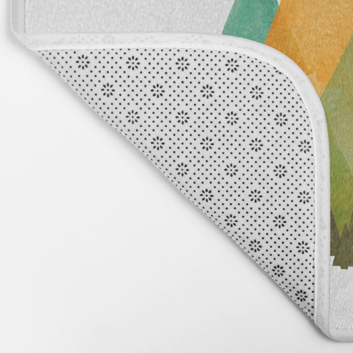 House at the foot of the mountains Bath Mat Gallery Image 2