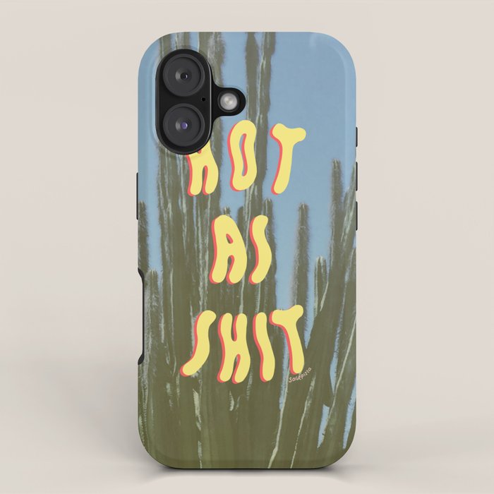 HOT AS SHIT iPhone Case Gallery Image 1
