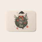 Festive Ho Ho Ho Bauble Bath Mat Gallery Image 1