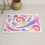 Ancient cephalopods Rug Gallery Image 1
