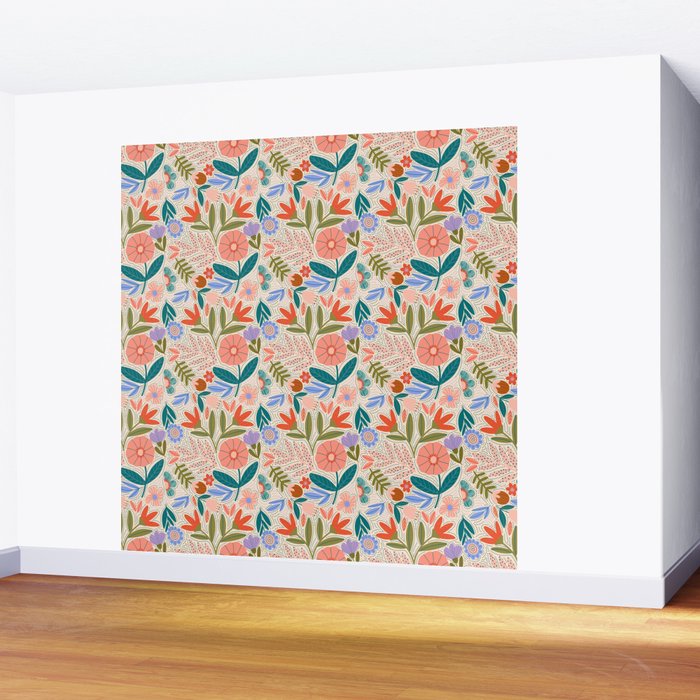 Happy Print  Wall Mural Gallery Image 2