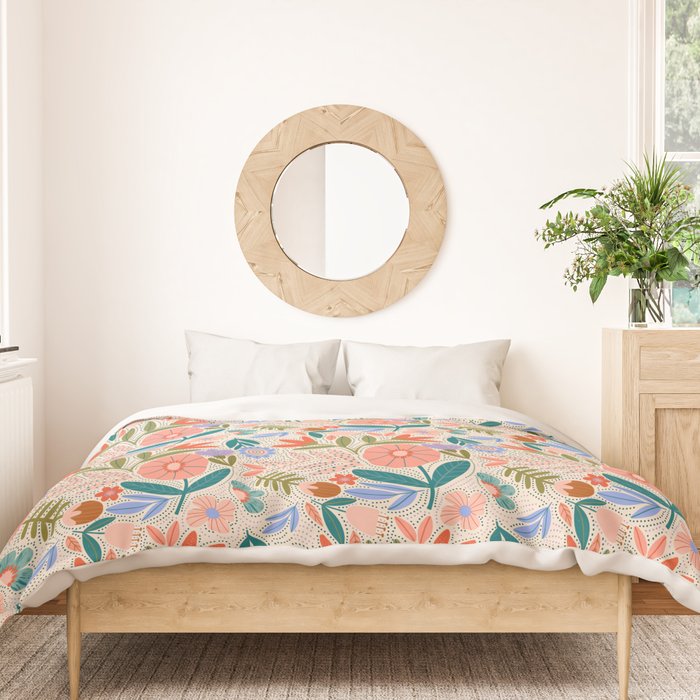 Happy Print  Duvet Cover Gallery Image 3