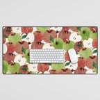 Still life of french apples Desk Mat Gallery Image 1