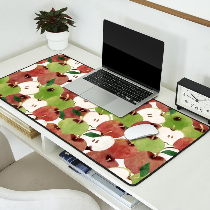 Still life of french apples Desk Mat Gallery Image 2