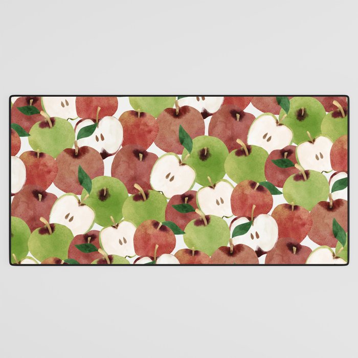 Still life of french apples Desk Mat Gallery Image 3