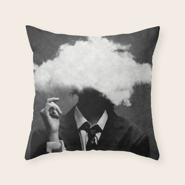 Comes and goes Throw Pillow Gallery Image 6
