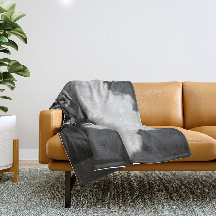 Comes and goes Throw Blanket Gallery Image 1