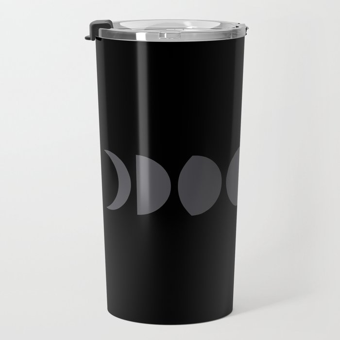 Minimal Moon Phases VII Travel Mug Gallery Image 3
