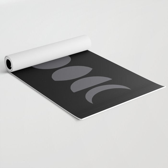 Minimal Moon Phases VII Yoga Mat Gallery Image 2