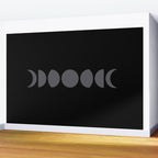 Minimal Moon Phases VII Wall Mural Gallery Image 2