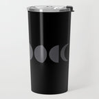 Minimal Moon Phases VII Travel Mug Gallery Image 2