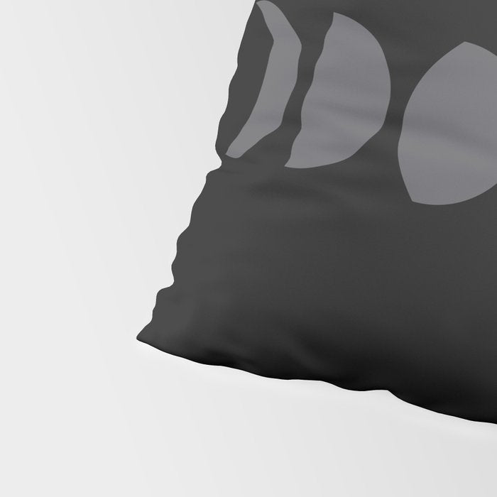 Minimal Moon Phases VII Pillow Sham Gallery Image 4