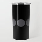 Minimal Moon Phases VII Travel Mug Gallery Image 1
