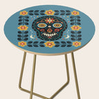 Happy Haunting | Day of Dead Skull Side Table Gallery Image 2