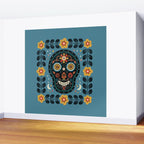 Happy Haunting | Day of Dead Skull Wall Mural Gallery Image 2