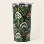 Vintage Floral Tapestry Pattern Travel Mug Gallery Image 1