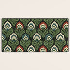 Vintage Floral Tapestry Pattern Desk Mat Gallery Image 3